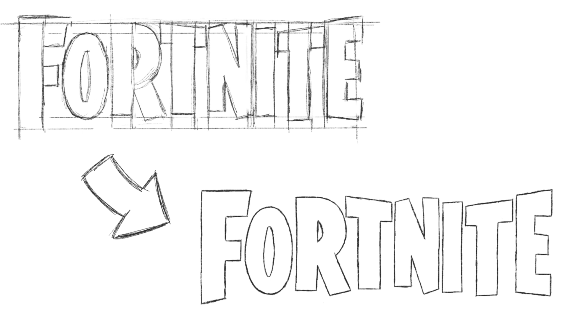 How to Draw the Fortnite logo (4 Simple Steps) FakeClients Blog